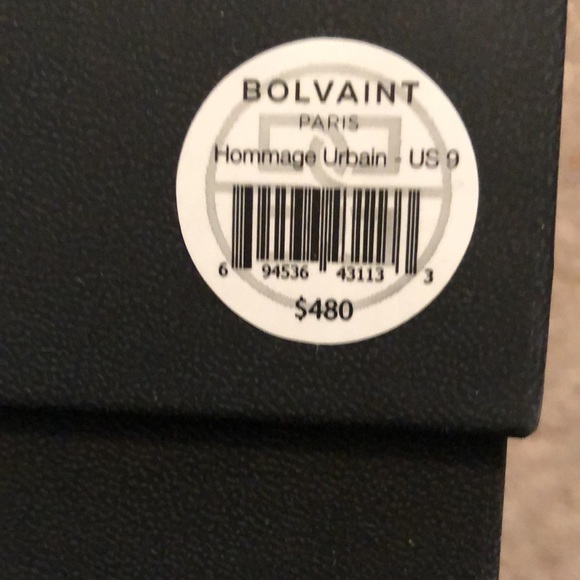 Bolviant Paris, Hommage Urbain US size 9, White Leather Casual Shoes. - Picture 4 of 4